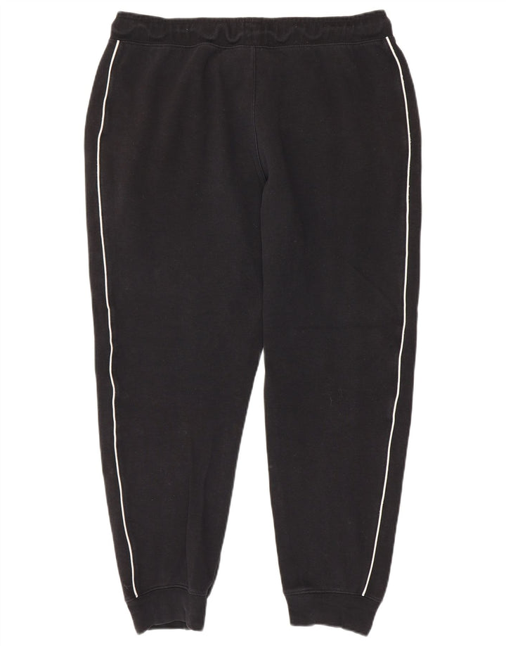Pantaloni da tuta da uomo Nike Joggers grandi in cotone a righe nere