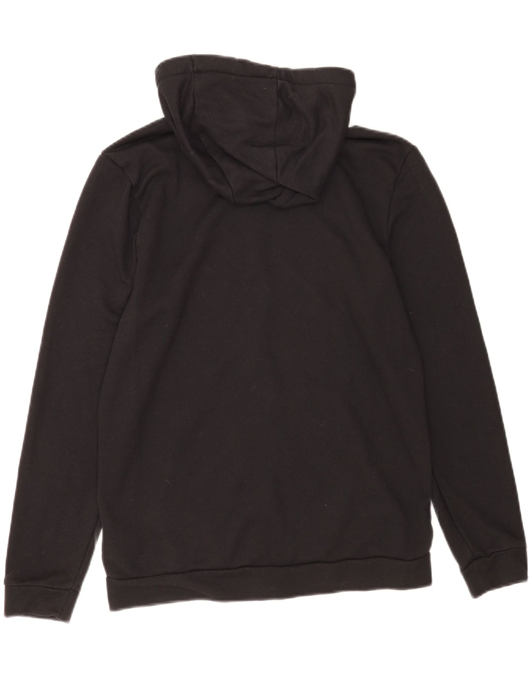 Felpa con cappuccio e zip Nike Dri Fit da uomo, piccola, in poliestere nero