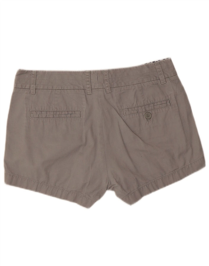 Pantaloncini chino da donna J. Crew W30 cotone grigio medio