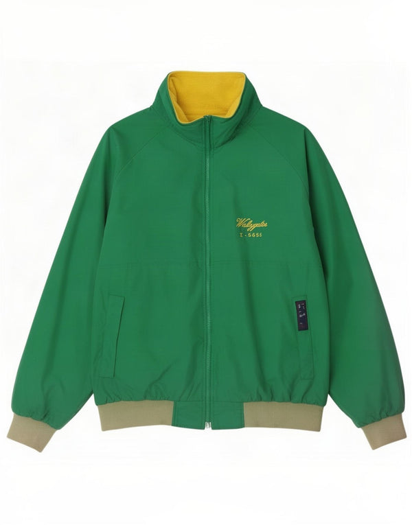 Giubbotto bomber con cappuccio da uomo Slam UK 44 2XL nylon verde