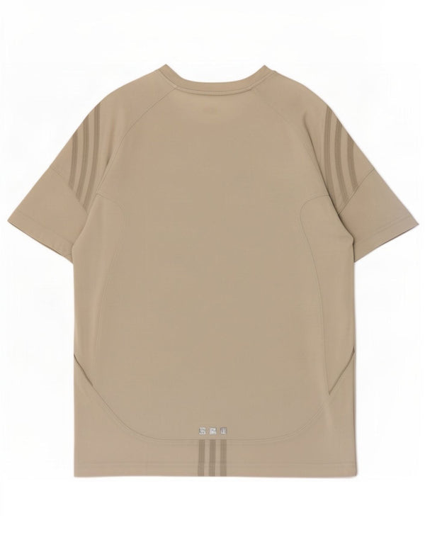 T-shirt da donna Adidas Top UK 14 grande in cotone grigio