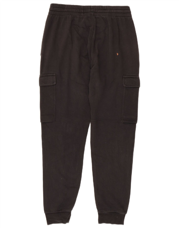 Pantaloni da tuta da uomo Adidas Cargo Joggers medio cotone nero
