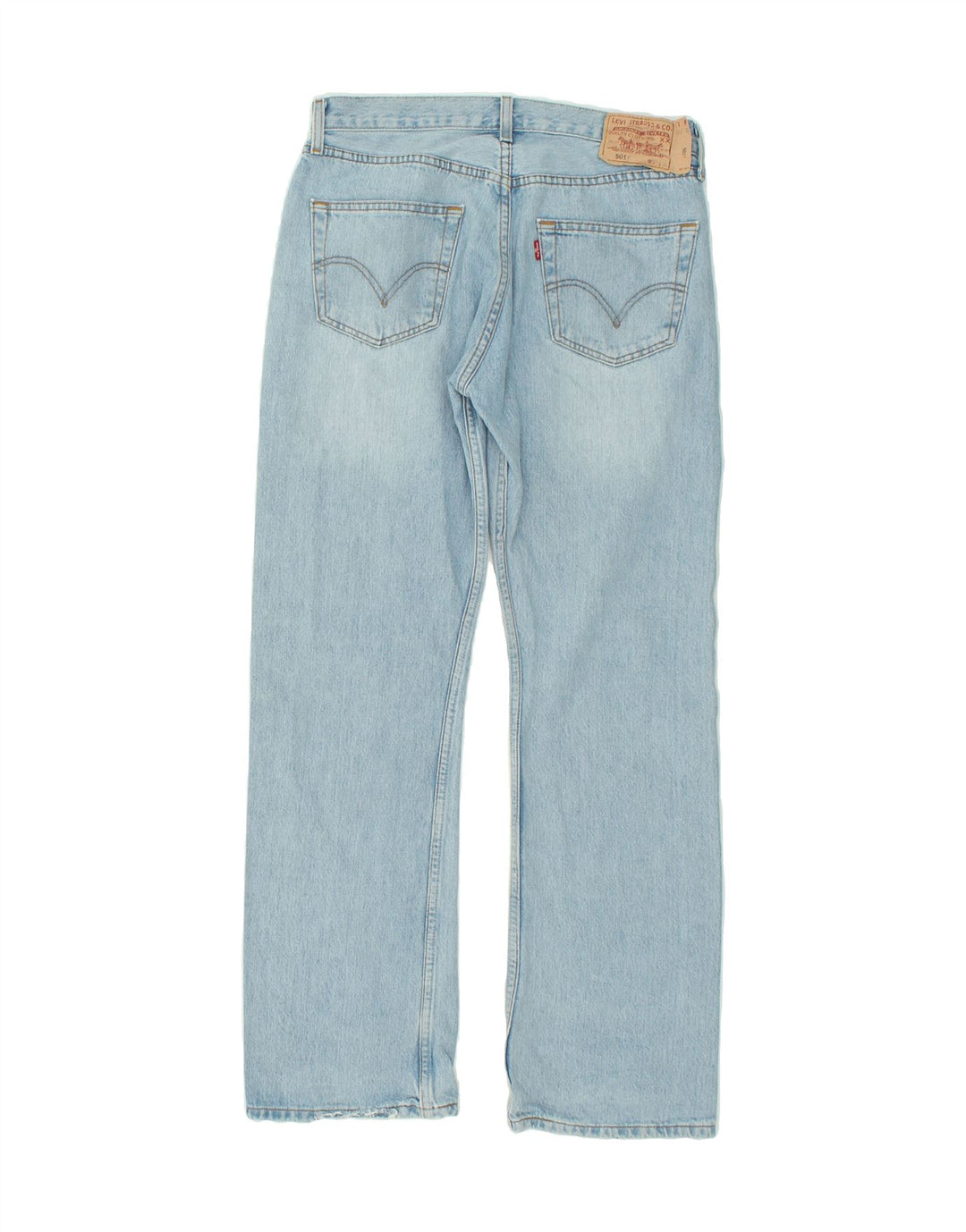 LEVI'S Jeans dritti da uomo 501 W32 L32 cotone blu