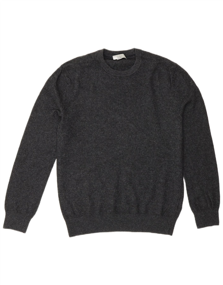 Maglione girocollo da uomo Cos in lana grigio medio