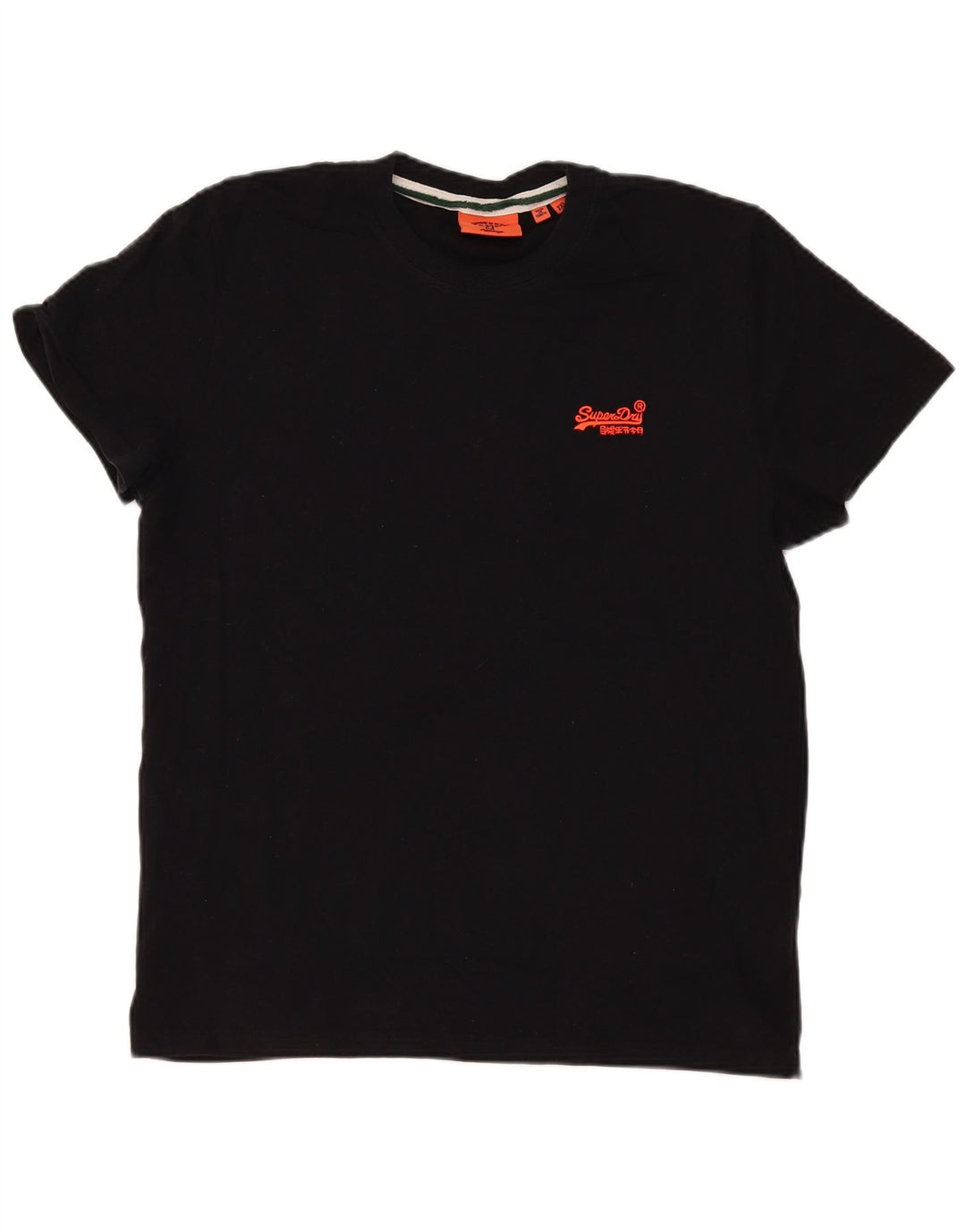 T-shirt da donna Superdry Top 2XL in cotone nero