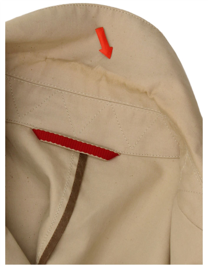 Cappotto da uomo Belfe UK 42 XL Cotone beige