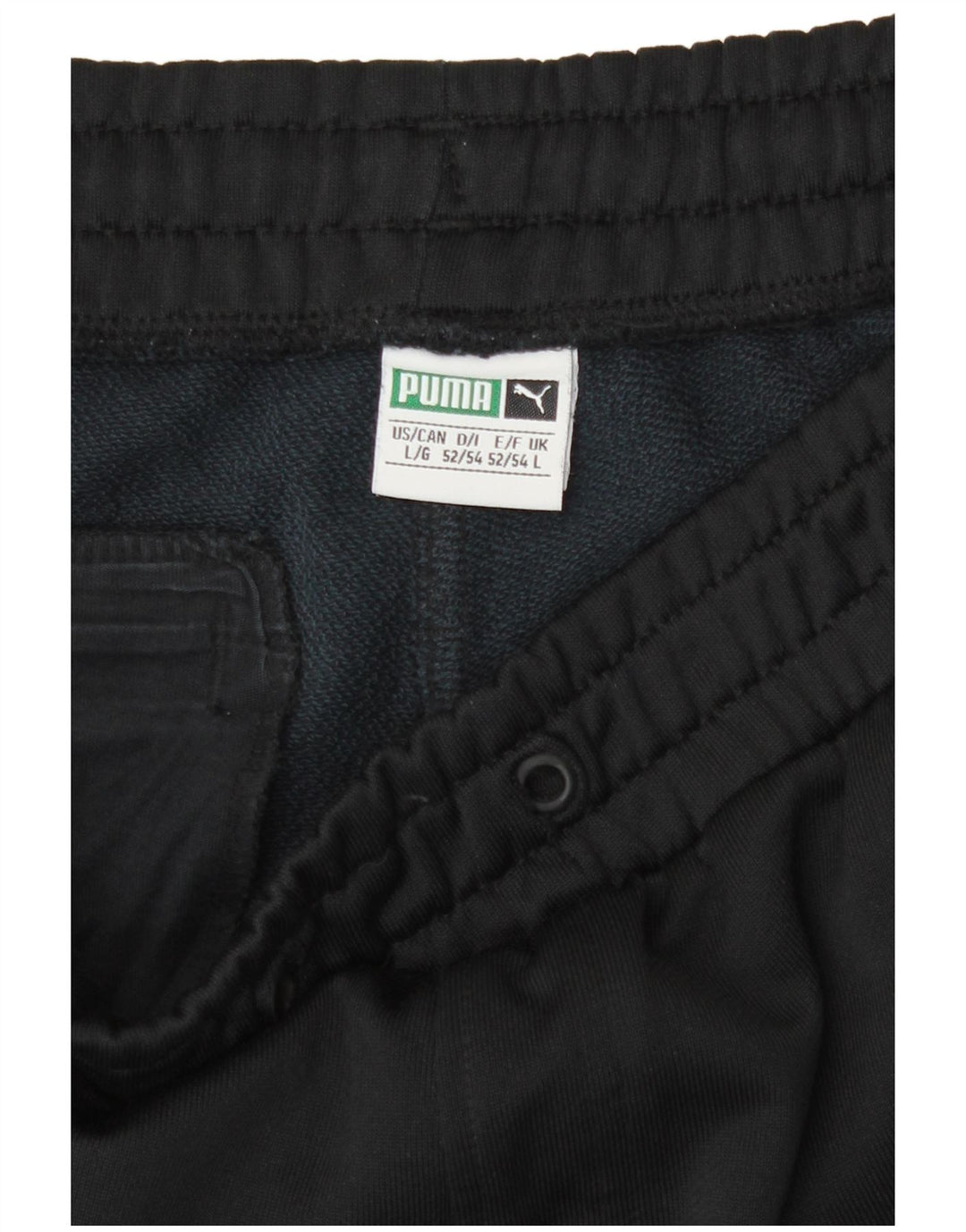 Pantaloni da tuta da uomo Puma Joggers Large Nero Colourblock