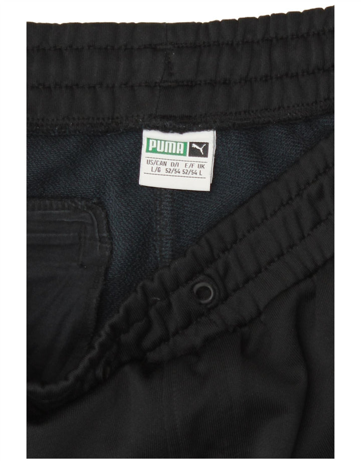Pantaloni da tuta da uomo Puma Joggers Large Nero Colourblock