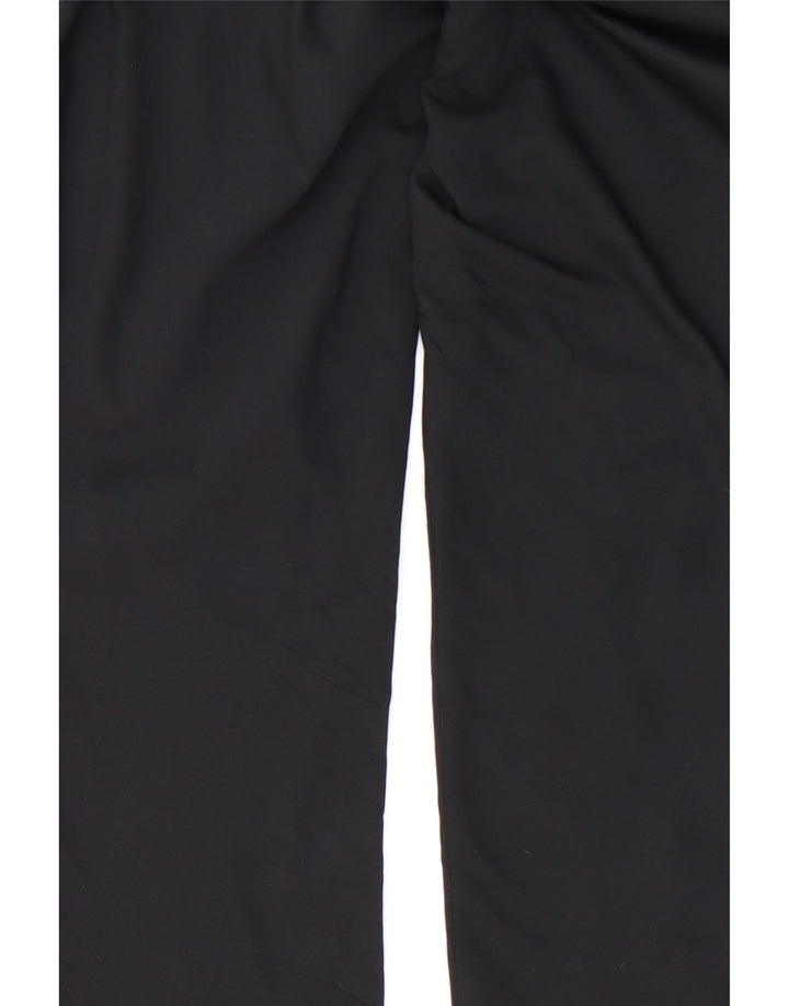 CHAPS Womens Straight Casual Trousers US 8 Medium W32 L31 Black Cotton Vintage Chaps and Second-Hand Chaps from Messina Hembry 