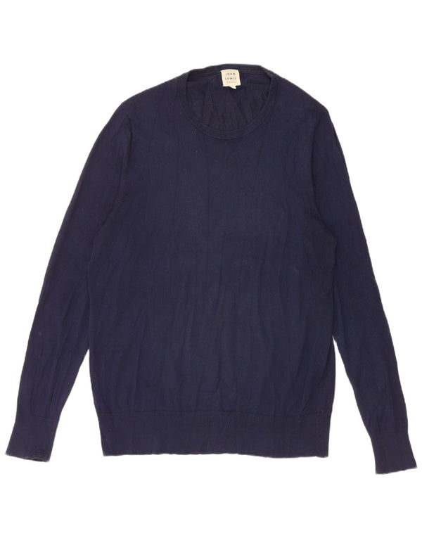 Maglione maglione con scollo a barca da donna John Lewis UK 16 grande blu navy