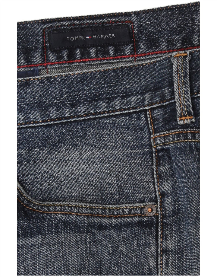 Jeans dritti da uomo Bleecker Tommy Hilfiger W32 L32 cotone blu