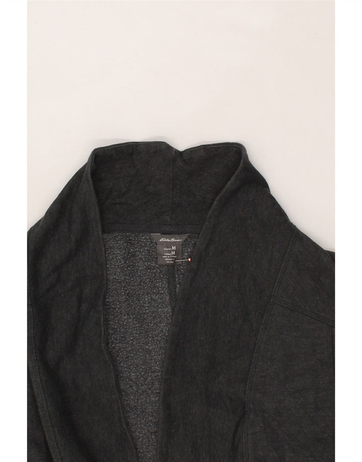 EDDIE BAUER Womens Open Cardigan Sweater UK 14 Medium Grey Vintage Eddie Bauer and Second-Hand Eddie Bauer from Messina Hembry 
