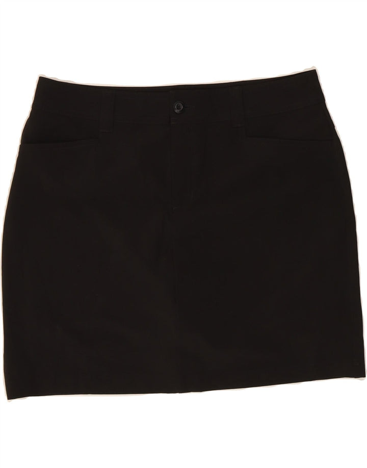 EDDIE BAUER Womens Skort US 8 Medium W32 Black Polyester Vintage Eddie Bauer and Second-Hand Eddie Bauer from Messina Hembry 