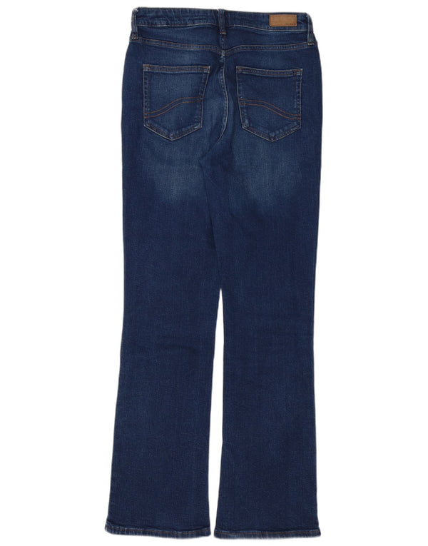 Jeans bootcut da donna Fat Face UK 10 piccoli W30 L32 cotone blu navy