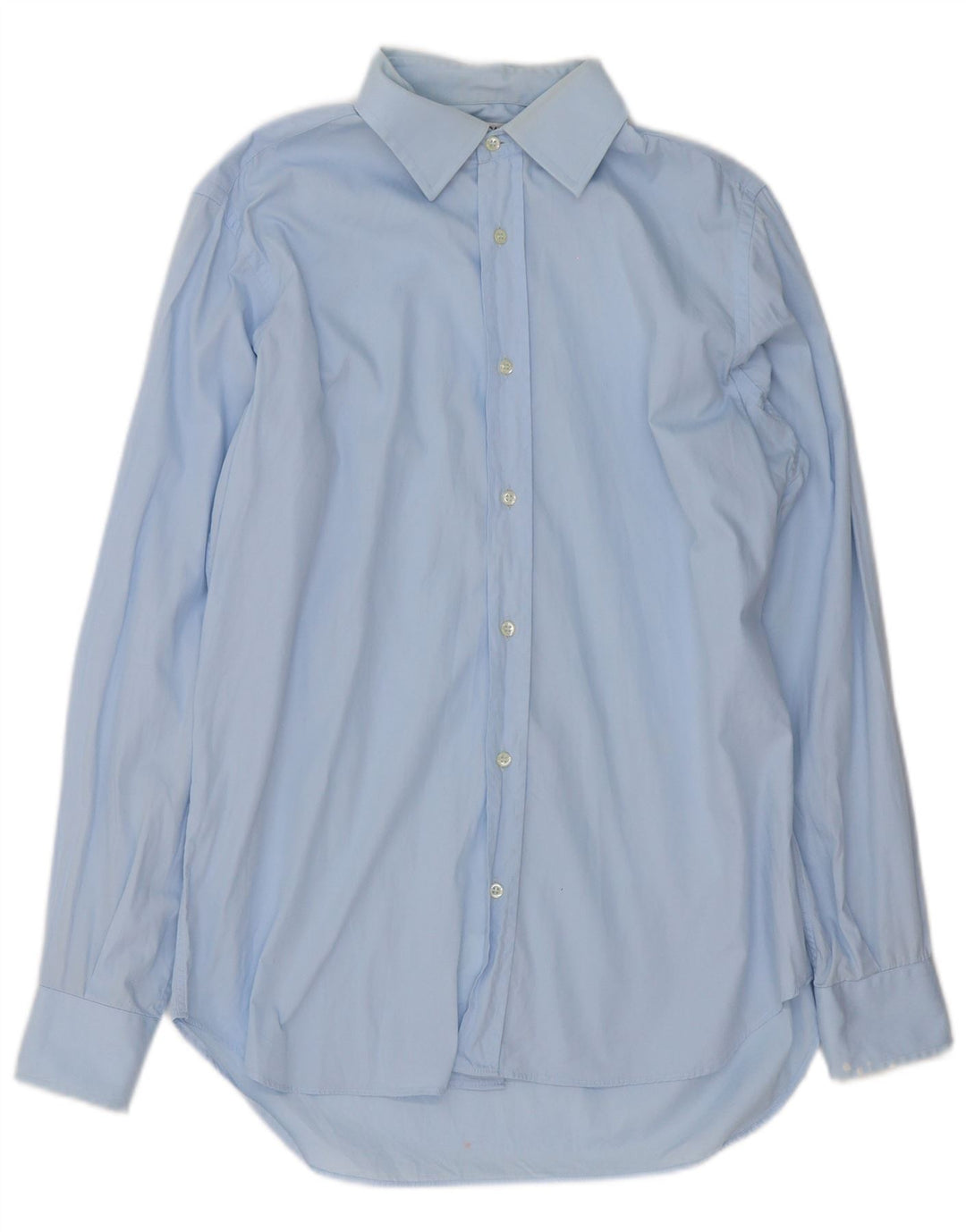 Camicia da uomo Dolce & Gabbana taglia 39 15 1/2 cotone blu medio