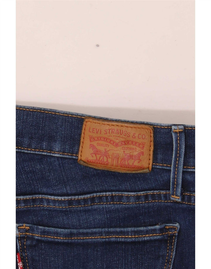 Jeans Levi's 710 Super Skinny da donna W27 L28 Blu Navy