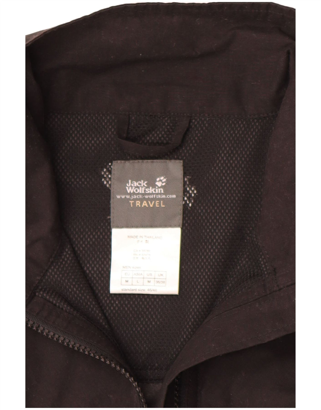 Giacca da ginnastica senza maniche da uomo Jack Wolfskin UK 36/38 media nera