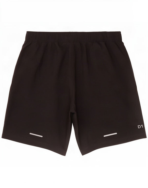 Pantaloncini sportivi da uomo Asics piccoli in poliestere nero