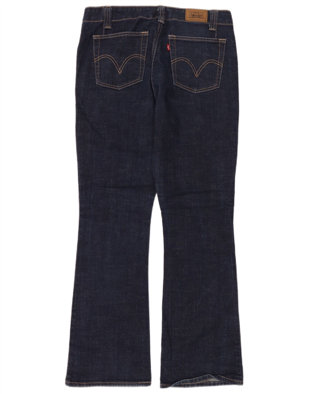 Jeans Levi's 525 Bootcut da donna US 10 medio W32 L32 cotone blu navy