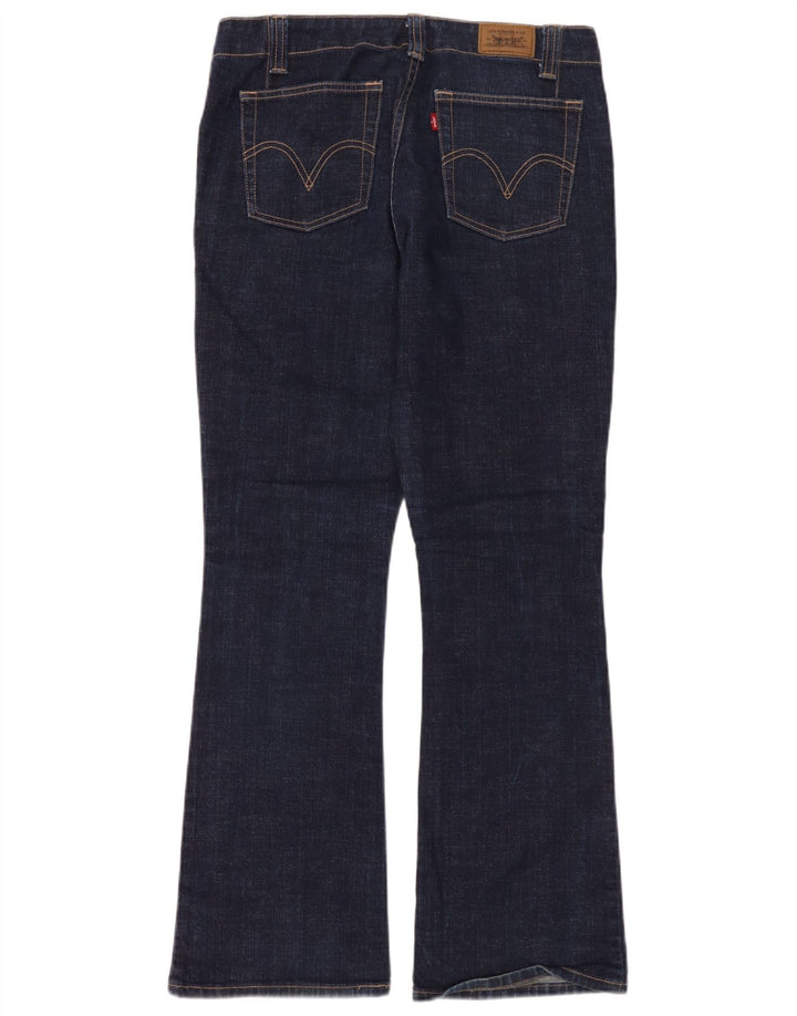 Jeans Levi's 525 Bootcut da donna US 10 medio W32 L32 cotone blu navy