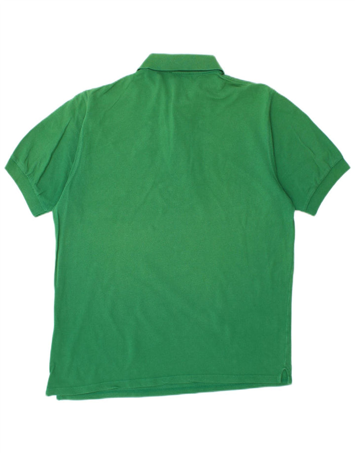 Polo da uomo HUGO BOSS in cotone verde medio