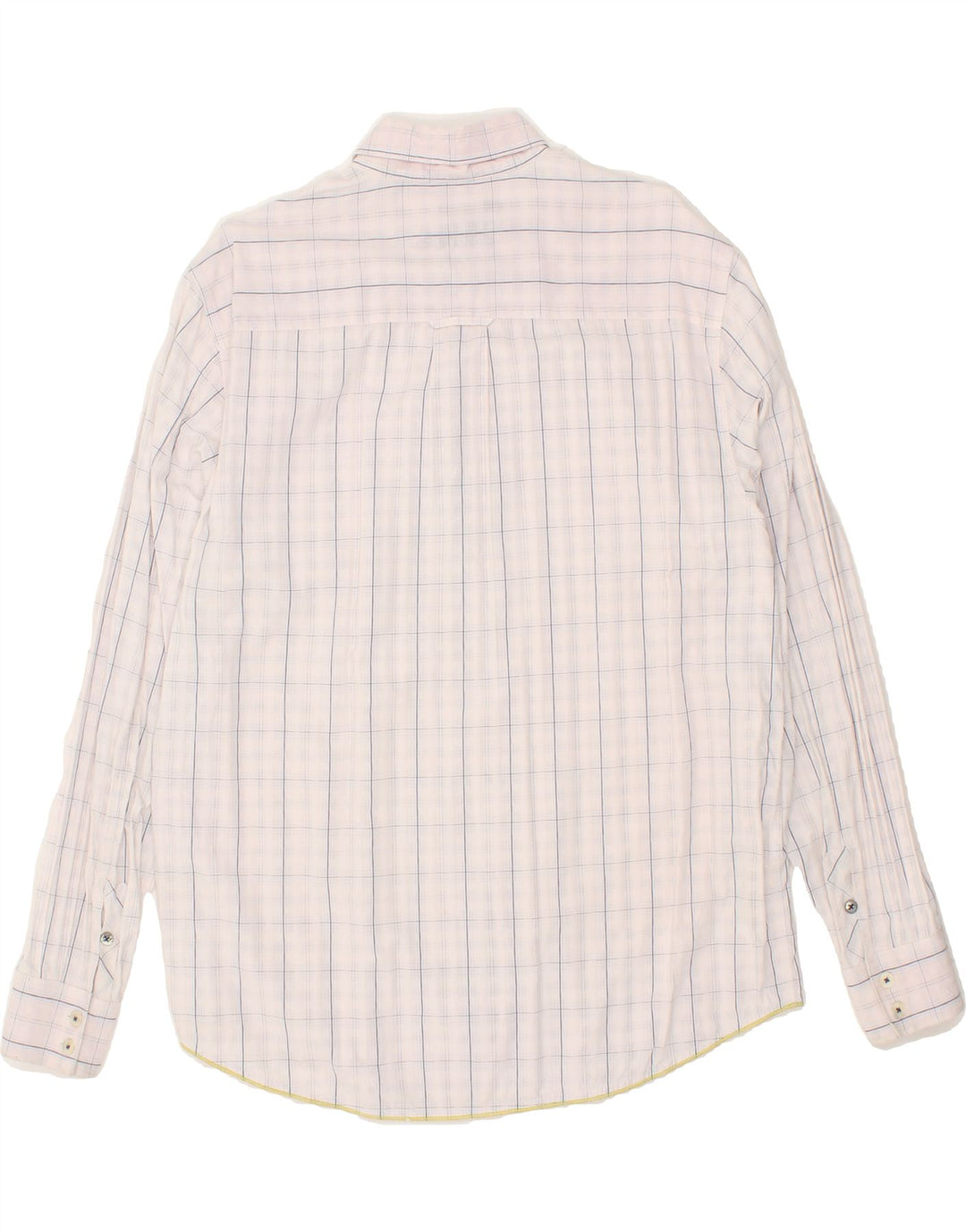 TOMMY BAHAMA Mens Shirt Large White Check Cotton Vintage Tommy Bahama and Second-Hand Tommy Bahama from Messina Hembry 