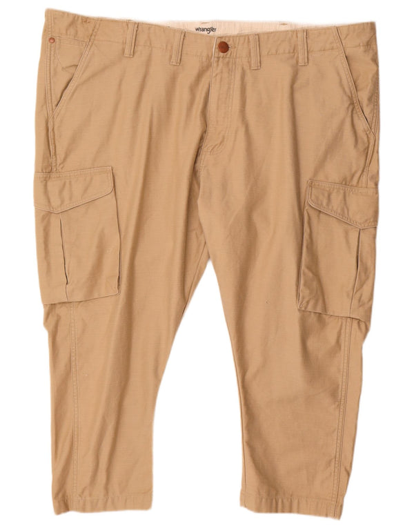 Pantaloni cargo slim regolari Casey da uomo WRANGLER W46 L23 in cotone beige