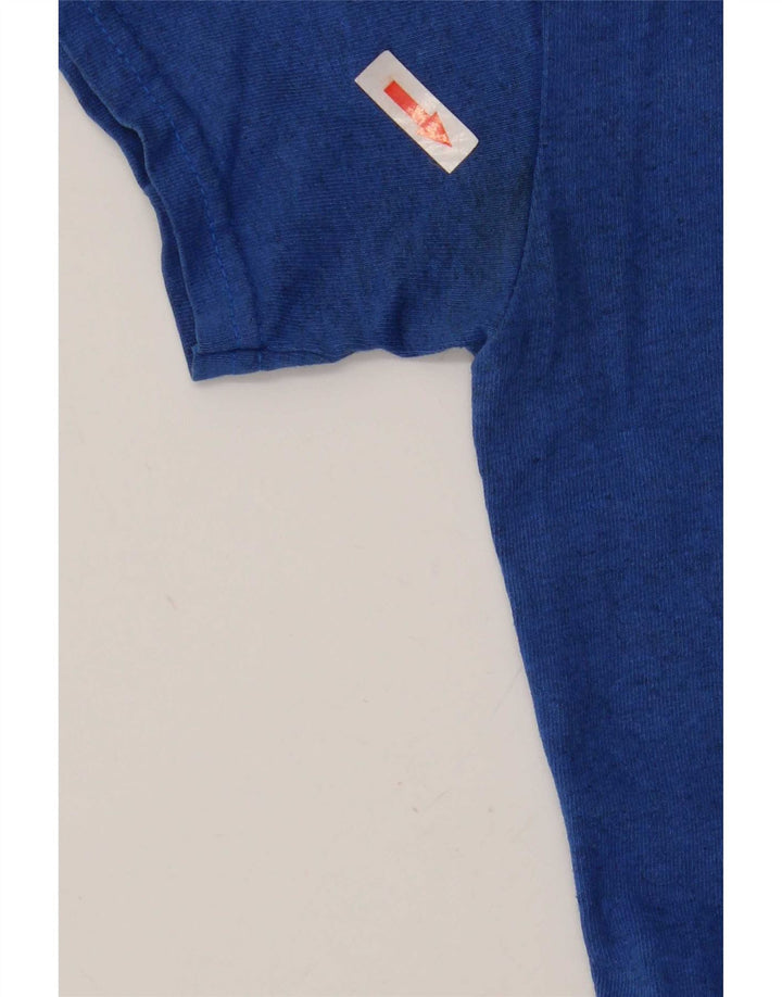 T-shirt grafica da uomo Harley Davidson Top piccola moto blu
