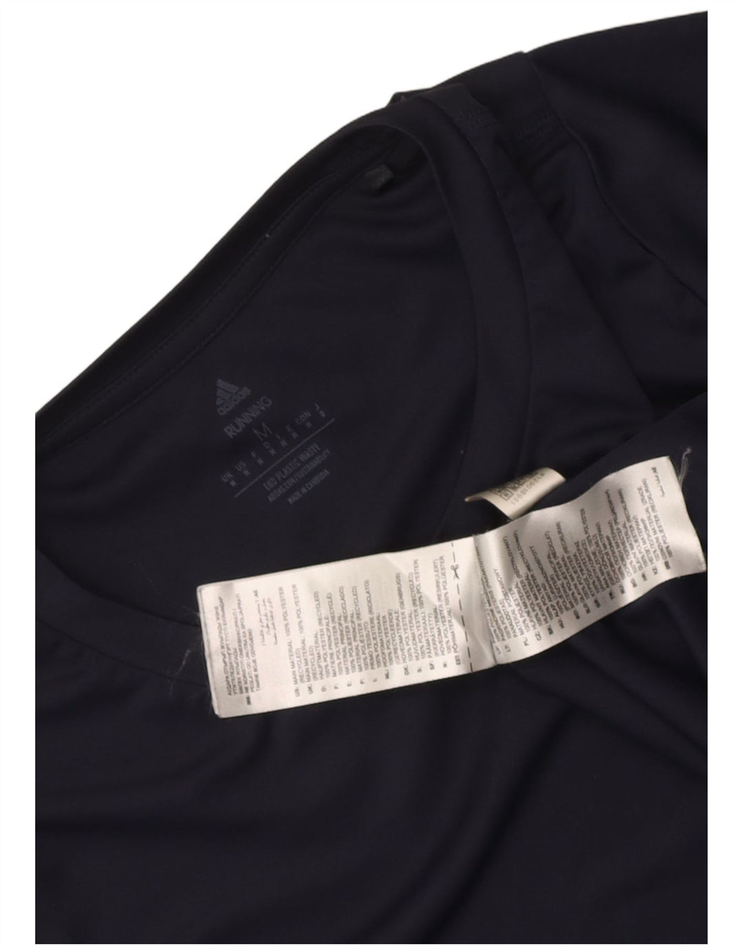 T-shirt Adidas Aeroready da uomo, media, in poliestere blu navy medio