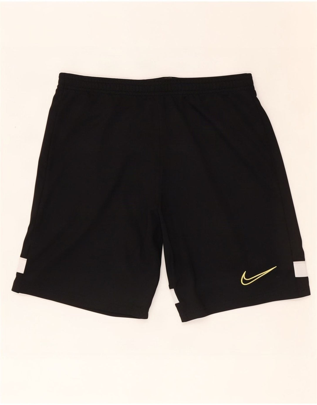 Pantaloncini sportivi Nike da uomo Dri Fit piccoli in poliestere color block nero