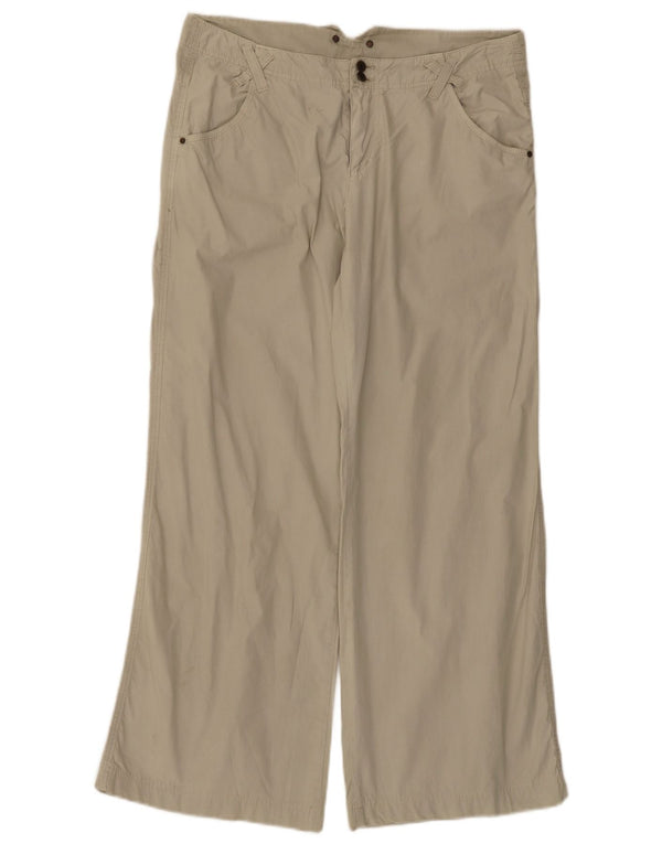 Pantaloni casual a gamba larga da donna Champion Large W32 L29 Cotone beige