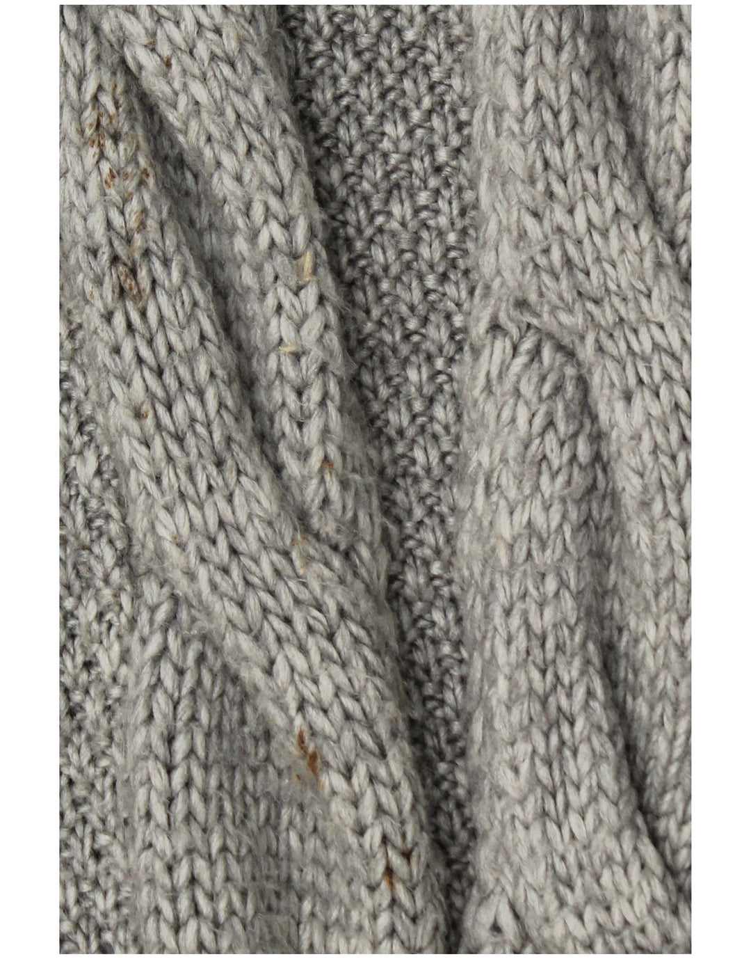 Maglione cardigan aperto a lunga linea da donna Zara UK 14 Grigio medio