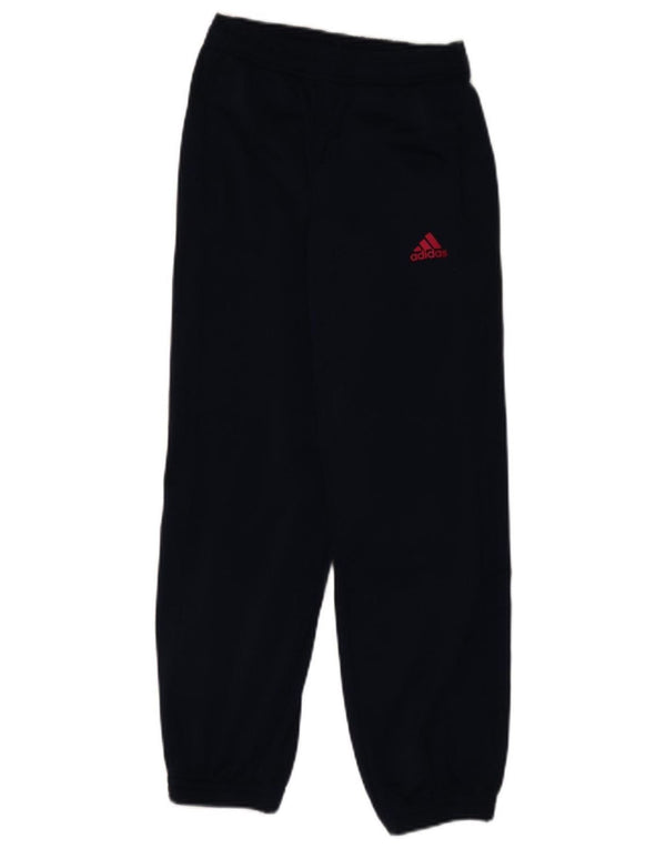 Pantaloni da tuta da ragazzo Adidas Joggers 11-12 anni in poliestere blu navy