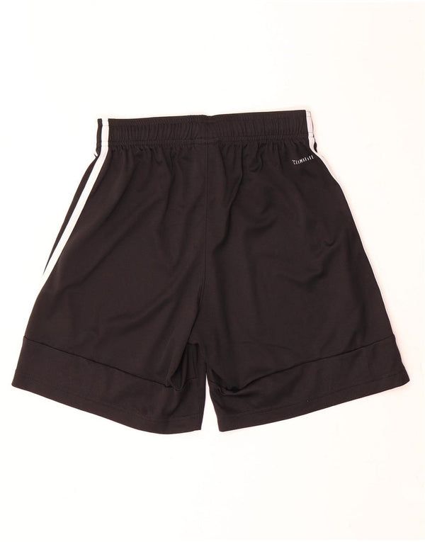 Pantaloncini sportivi Adidas Climalite da uomo piccoli in poliestere nero