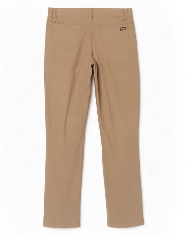 Pantaloni Casual Dritti Uomo Trussardi IT 52 W36 L34 Lino Beige
