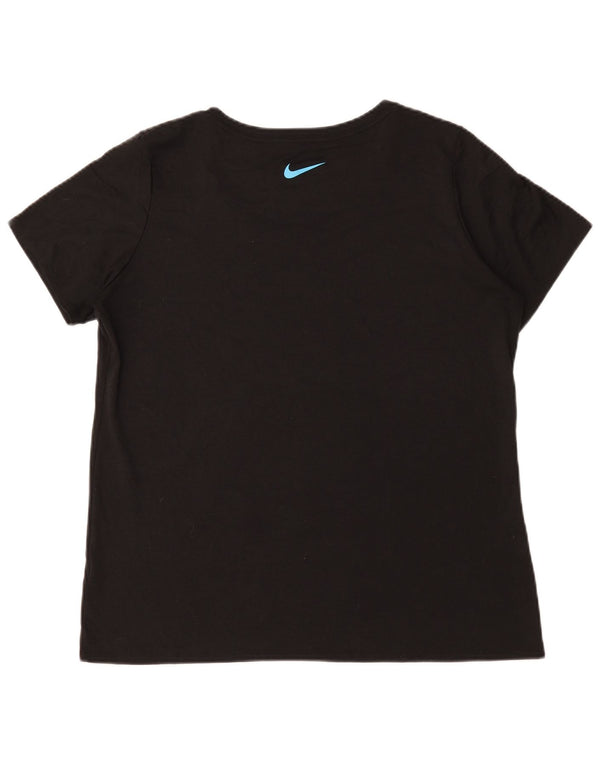 T-shirt grafica Nike Dri Fit da uomo XL nera
