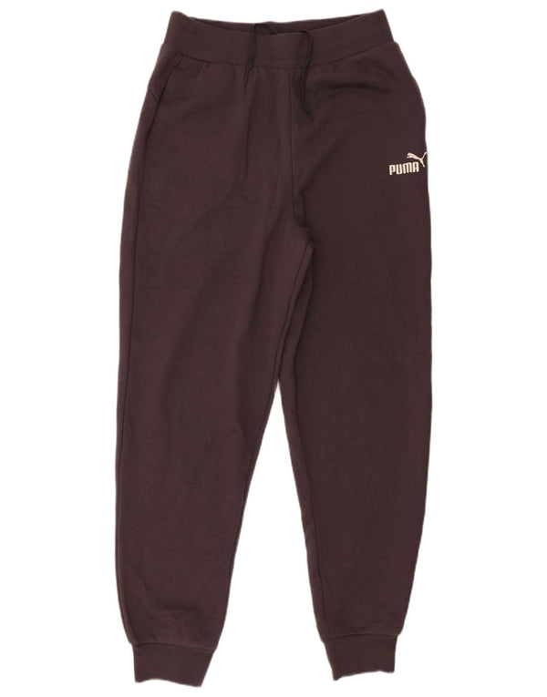 Pantaloni da tuta da uomo Puma Joggers piccoli in cotone viola