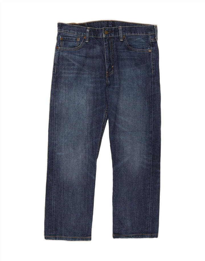 LEVI'S Mens 513 Straight Jeans W33 L27 Blue Cotton Vintage Levi's and Second-Hand Levi's from Messina Hembry 