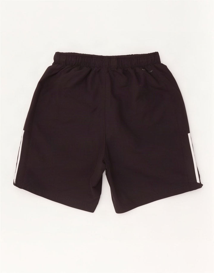 Pantaloncini sportivi da uomo Adidas medi neri in poliestere