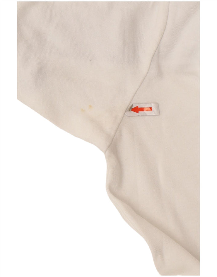 T-shirt da uomo French Connection Top in cotone color block bianco medio