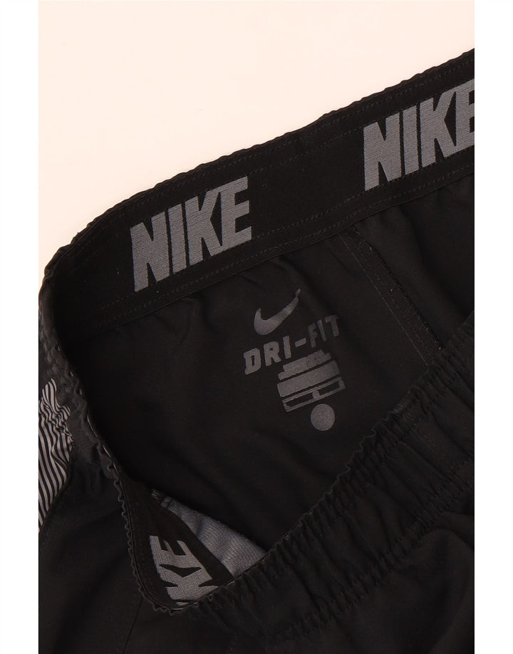 Pantaloncini sportivi Nike Dri Fit Bermuda da uomo grandi neri