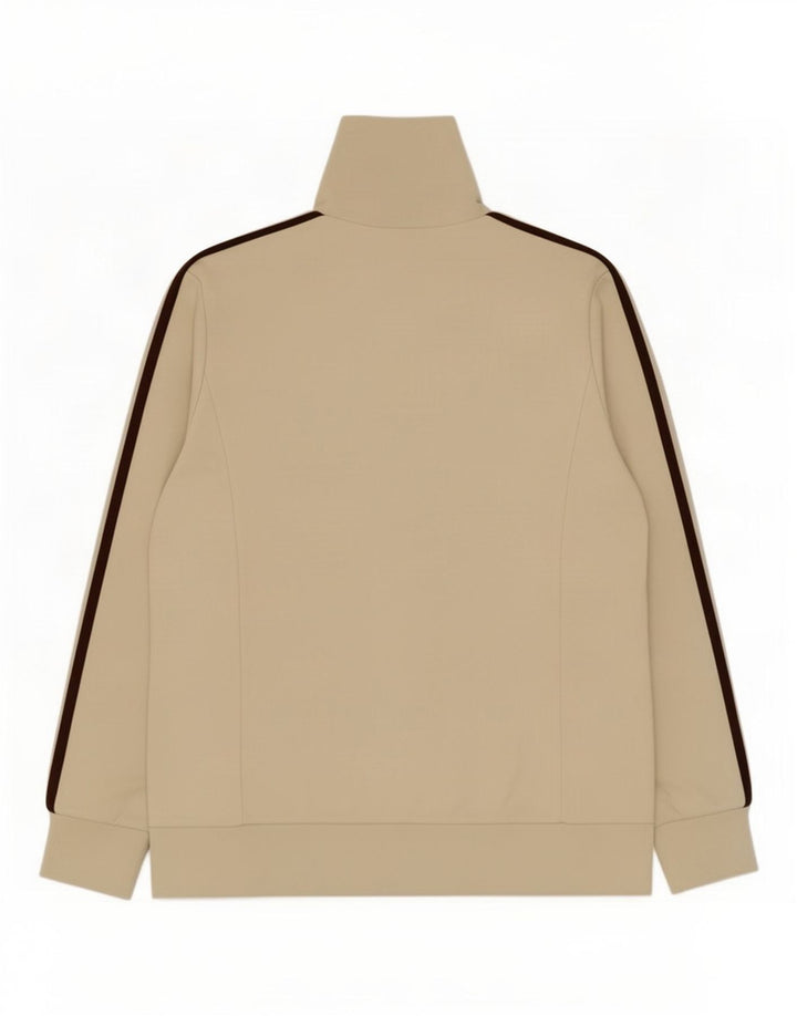 Giacca da ginnastica da donna Adidas UK 14 cotone beige medio