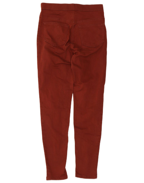 Pantaloni casual Jegging da donna Marks & Spencer UK 10 Small W28 L28 Marrone