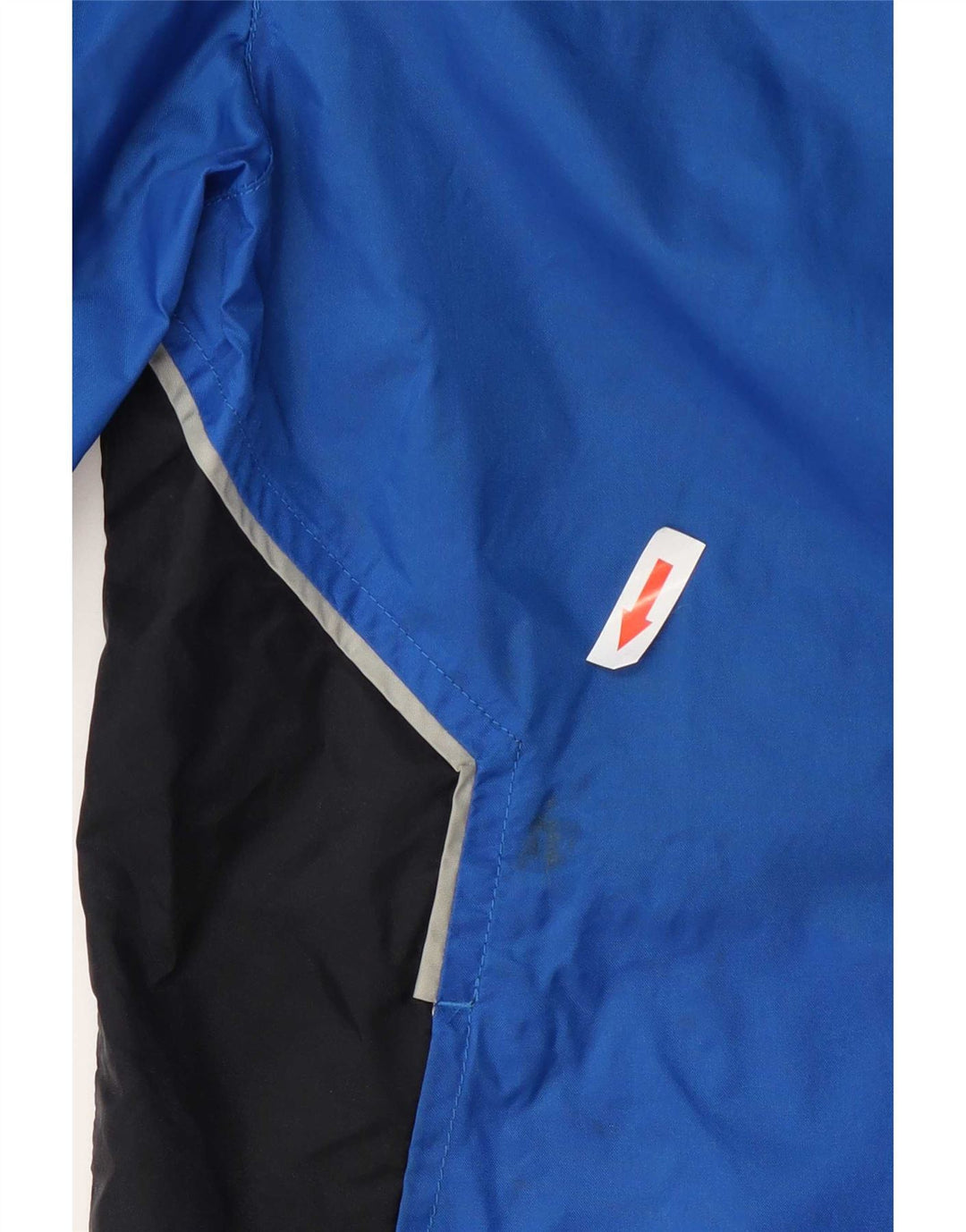 Giacca antipioggia da uomo Puma UK 38 Nylon color block blu medio