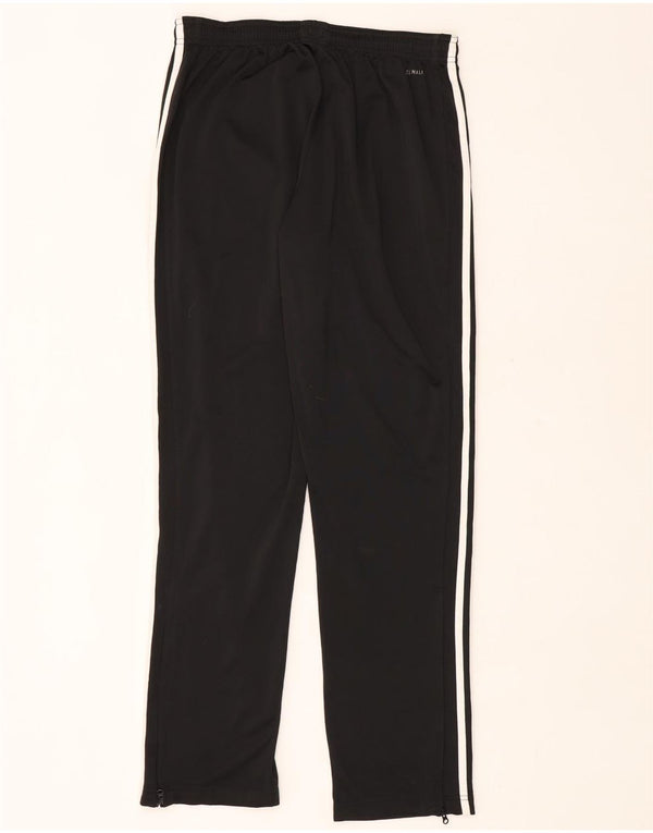 Pantaloni da tuta Adidas Climalite da donna UK 14 Large Nero Poliestere