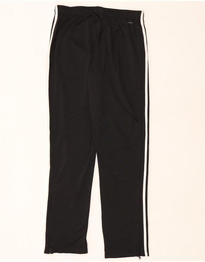 Pantaloni da tuta Adidas Climalite da donna UK 14 Large Nero Poliestere