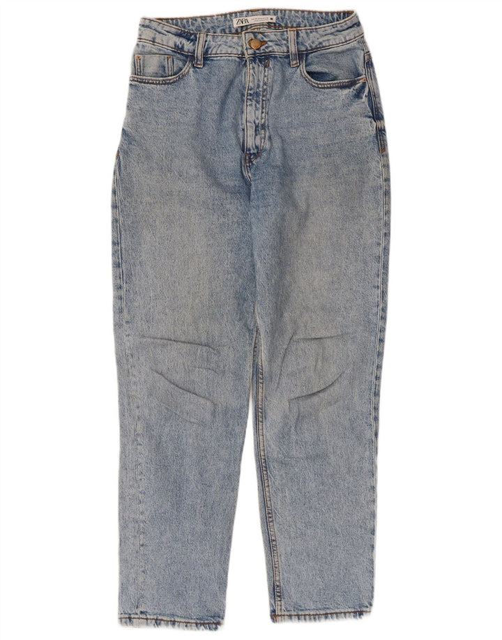 Jeans affusolati da donna Zara EU 38 piccoli W28 L27 blu