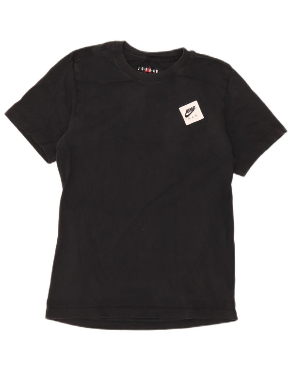 T-shirt grafica Jordan da uomo con vestibilità standard, piccola, in cotone nero