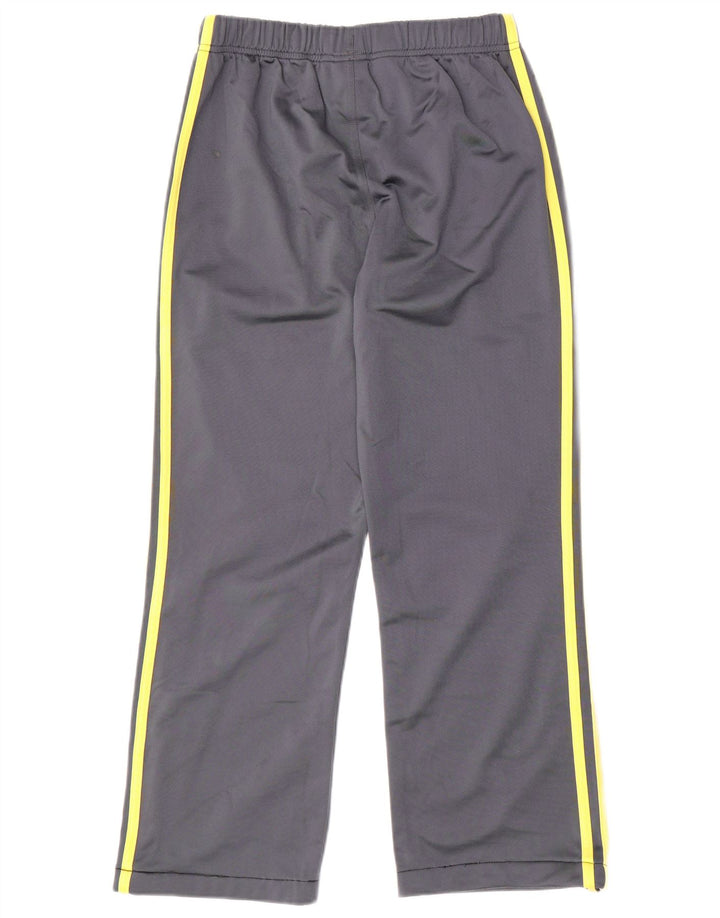 Pantaloni della tuta da ragazzo ADIDAS 15-16 anni in poliestere grigio