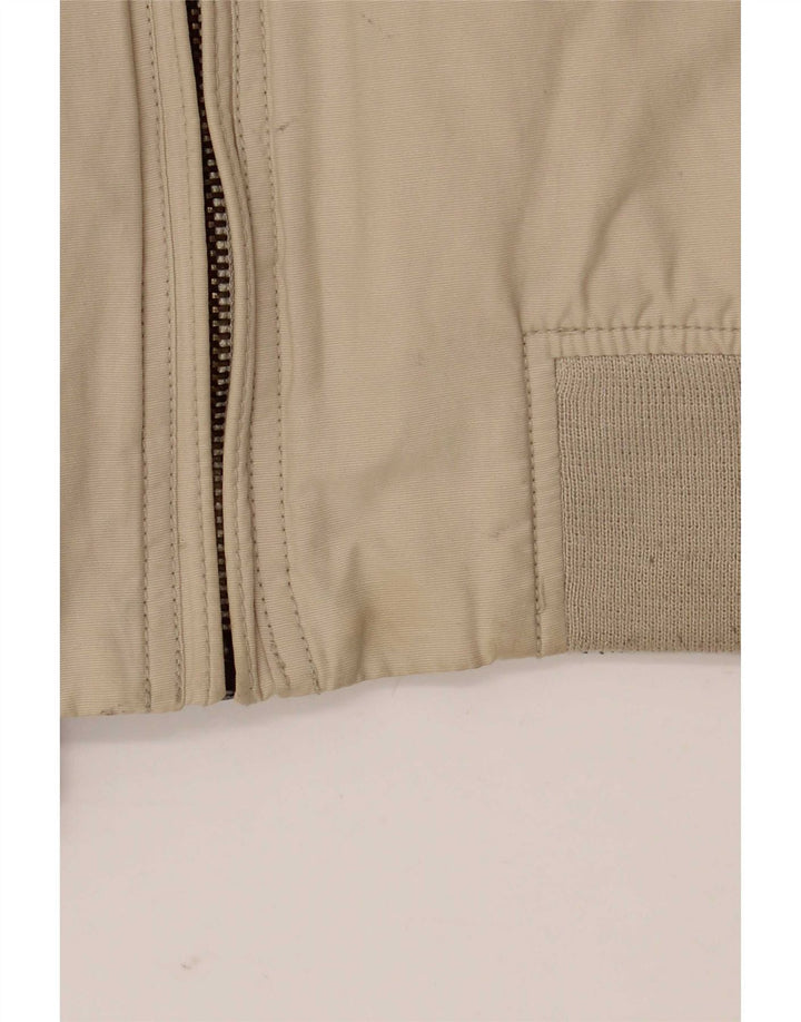 Giubbotto bomber militare da uomo Schott UK 38 Cotone beige medio